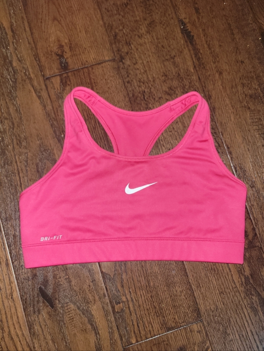 Nike Pink Racerback Dri-FIT Sports Bra